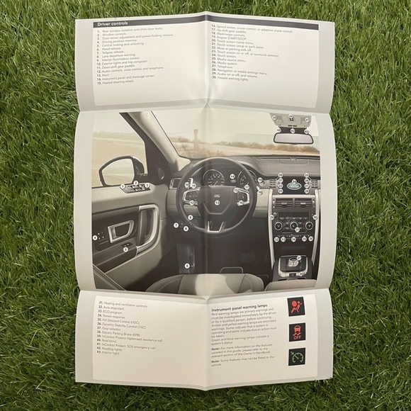 2017 Land Rover DISCOVERY SPORT Owners Manual - Picture 7 of 11